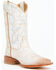 Shyanne Women's Sahara Western Boots - Broad Square Toe , Ivory, hi-res