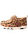 Image #3 - Twisted X Infant Girls' Leopard Print Boots - Moc Toe, Tan, hi-res