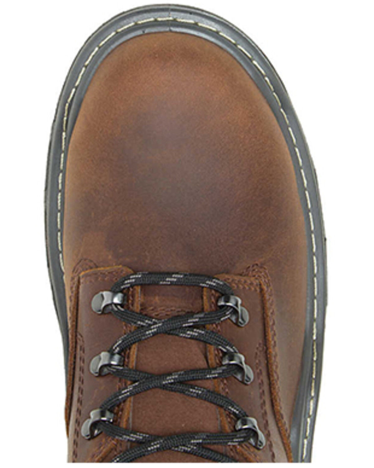 Image #4 - Wolverine Men's Raider Durashock Waterproof 6" Lace-Up Carbonmax Work Boots - Composite Toe, Chocolate, hi-res