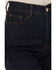 Image #2 - Warp + Weft Women's Jet Set Dark Wash High Rise Straight Stretch Denim Jeans, Dark Wash, hi-res