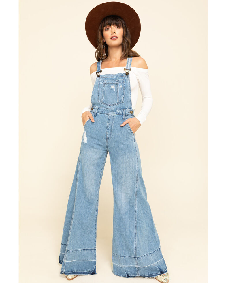 Show Me Your Mumu Women's Carolina Blue San Fran Overalls, Blue, hi-res