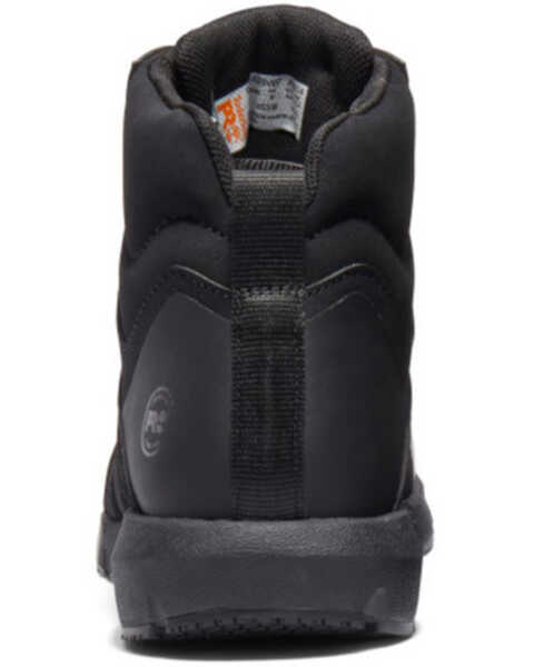 Image #4 - Timberland Men's Radius Mid Lace-Up Work Shoes - Composite Toe, Black, hi-res