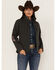 Ariat Women's Real Team Patriot Softshell Jacket, Charcoal, hi-res