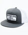 Red Dirt Hat Men's Anderson Bean Handmade Patch Mesh Back Cap, Charcoal, hi-res