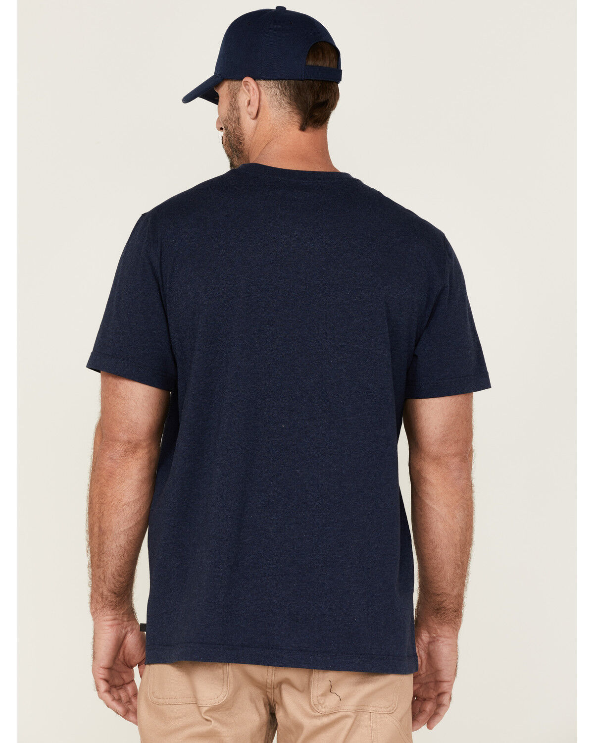 Image #4 - Hawx Men's Patriotic Claw Graphic Work T-Shirt, Navy, hi-res