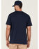 Image #4 - Hawx Men's Patriotic Claw Graphic Work T-Shirt, Navy, hi-res