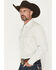 Image #2 - Cody James Men's Rocky Range Paisley Print Long Sleeve Snap Western Shirt - Big, Cream, hi-res