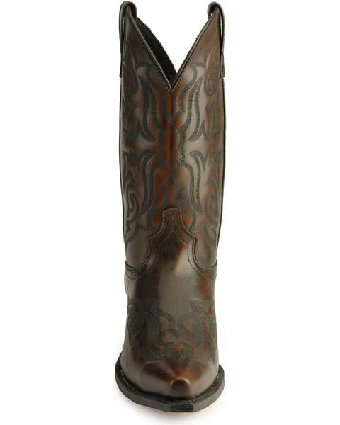 Laredo Men's Hawk Western Boots - Snip Toe, Burnt Apple, hi-res