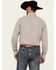 Image #4 - Cinch Men's Geo Print Long Sleeve Button-Down Western Shirt, White, hi-res