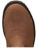 Image #6 - Tony Lama Men's Boom Saddle Cowhide Pull-On  Western Work Boots - Soft Toe, Tan, hi-res
