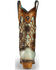 Corral Women's Flowers Overlay & Studs Western Boots - Snip Toe, Brown, hi-res
