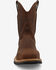 Image #4 - Twisted X Men's 10" Cowboy Work Boots - Nano Composite Toe, Brown, hi-res