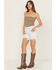 Image #1 - Levi's Women's 501® Fade Off Light Wash High Rise Mid Thigh Denim Shorts, Light Wash, hi-res