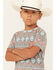 Rock & Roll Denim Boys' Southwestern Print Short Sleeve T-Shirt , Multi, hi-res