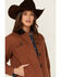 Image #2 - Shyanne Women's Underwood Canvas Barn Jacket, Lt Brown, hi-res
