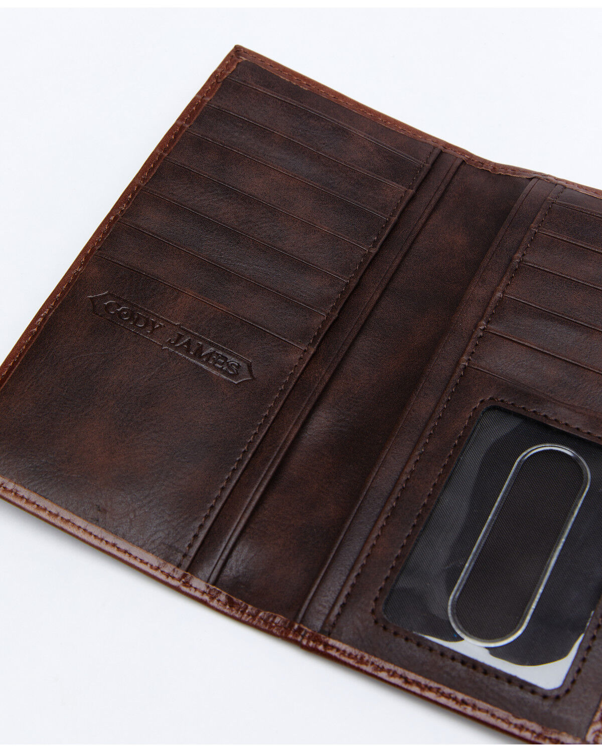 Image #2 - Cody James Men's Hair-On Rodeo Wallet, Brown, hi-res
