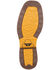 Image #7 - Georgia Boot Men's Carbo-Tec LT Waterproof Western Work Boots - Soft Toe, Black/brown, hi-res