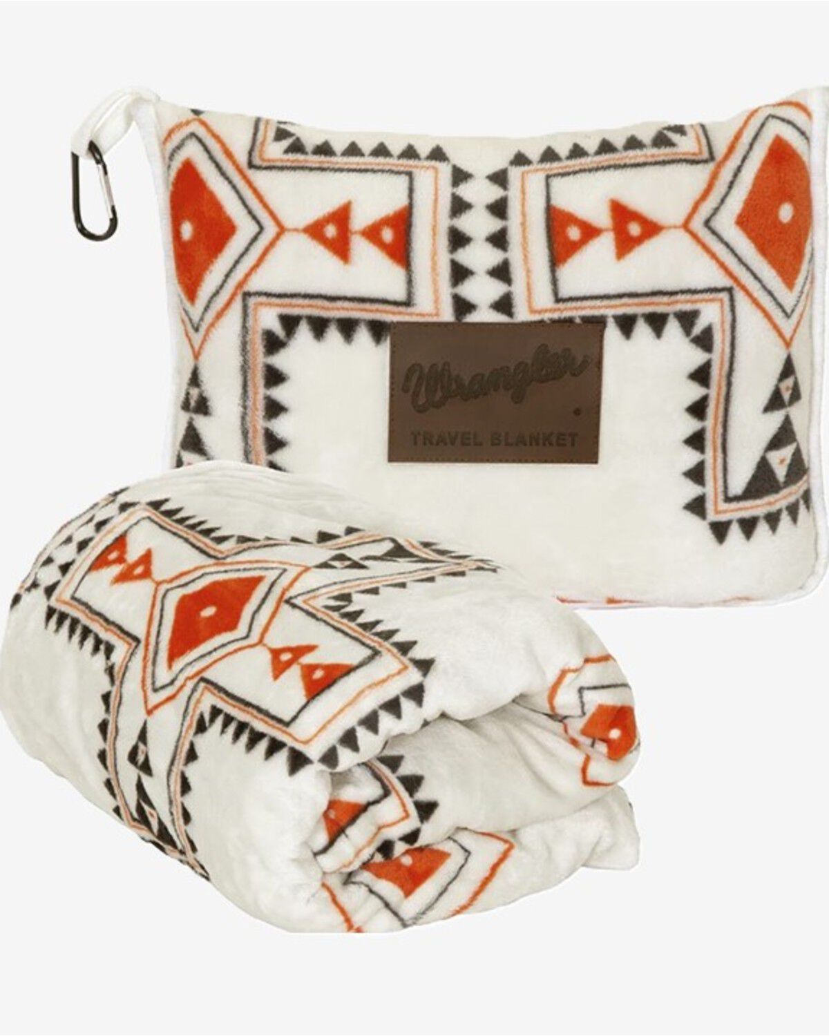 Image #1 - Carstens Home Wrangler Santa Fe Sun Travel Blanket, Beige, hi-res