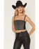 Image #3 - Idyllwind Women's Dahlia Rhinestone Bustier Tank, Black, hi-res