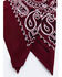 Shyanne Women's 12-piece Wine Bandana Set, Wine, hi-res