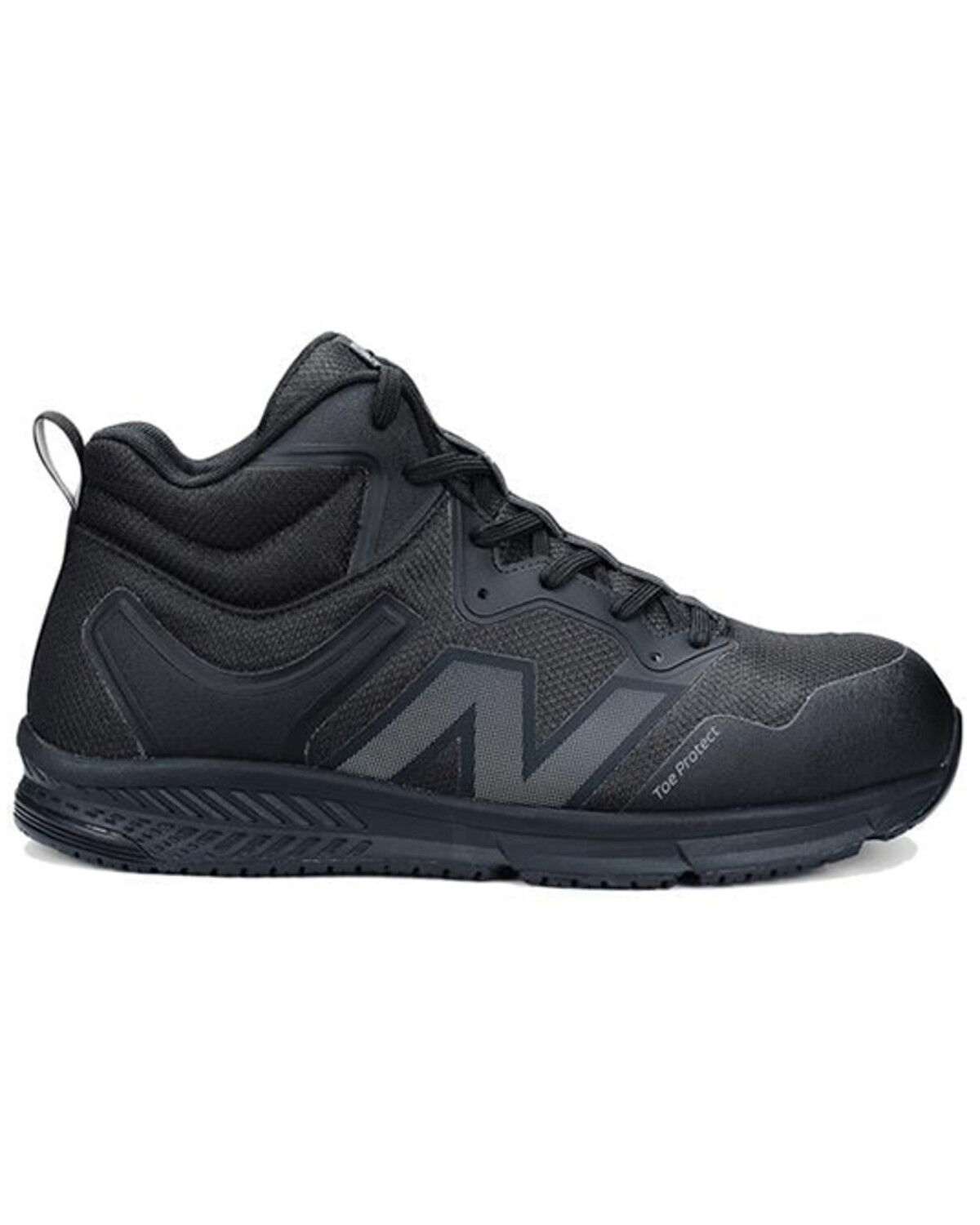 Image #2 - New Balance Men's Evolve Mid Work Shoes - Composite Toe, Black, hi-res