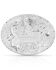 Montana Silversmiths Men's Tri-Color Pinched Buckle With Christian Cowboy Figure, Silver, hi-res