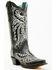 Image #1 - Corral Women's Studded Western Boots - Snip Toe , Black, hi-res