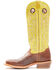 Tony Lama Men's Fairview Western Boots - Broad Square Toe, Green, hi-res