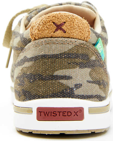 Image #5 - Twisted X Boys' Camo Lace Shoe - Moc Toe, Camouflage, hi-res