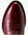 Image #4 - Ariat Women's Heritage Noir Western Boots - Round Toe, Red, hi-res