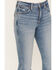 Image #2 - Wrangler Retro Women's Medium Wash High Rise Helen Flare Jeans, Blue, hi-res