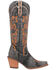 Image #2 - Dingo Women's Texas Tornado Tall Western Boots - Pointed Toe , Black, hi-res