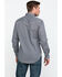 Image #2 - Tin Haul Men's Metal Logo Print Long Sleeve Western Shirt , Grey, hi-res