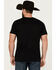 Image #4 - Cody James Men's Skull Cactus Short Sleeve Graphic T-Shirt , Brick Red, hi-res