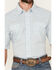 Image #3 - Wrangler Men's Plaid Print Short Sleeve Snap Western Shirt, White, hi-res