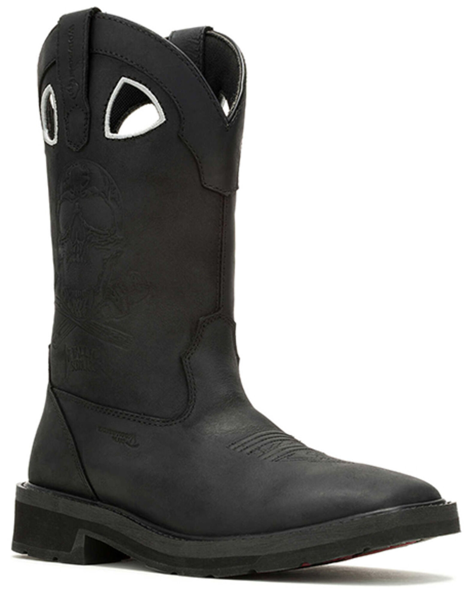 Wolverine Men s Metallica Rancher Work Boots Broad Square Toe Sheplers