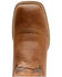 Cody James Men's Hoverfly Western Performance Boots - Broad Square Toe, Brown, hi-res
