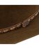 Image #2 - Justin Plains 2X Felt Cowboy Hat, Brown, hi-res