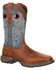 Image #1 - Durango Men's Rebel Western Work Boots - Steel Toe, Brown, hi-res