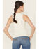 Image #5 - Idyllwind Women's Locals Only Graphic Ribbed Tank, Ivory, hi-res