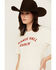 Image #2 - Rodeo Hippie Women's Dance Hall Darlin' Short Sleeve Graphic Tee, White, hi-res