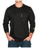 Image #2 - Benchmark FR Men's FR Drilling and Chilling Long Sleeve Graphic Work Shirt, Black, hi-res