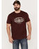 Image #1 - Moonshine Spirit Men's American Longhorn Graphic Short Sleeve T-Shirt, , hi-res