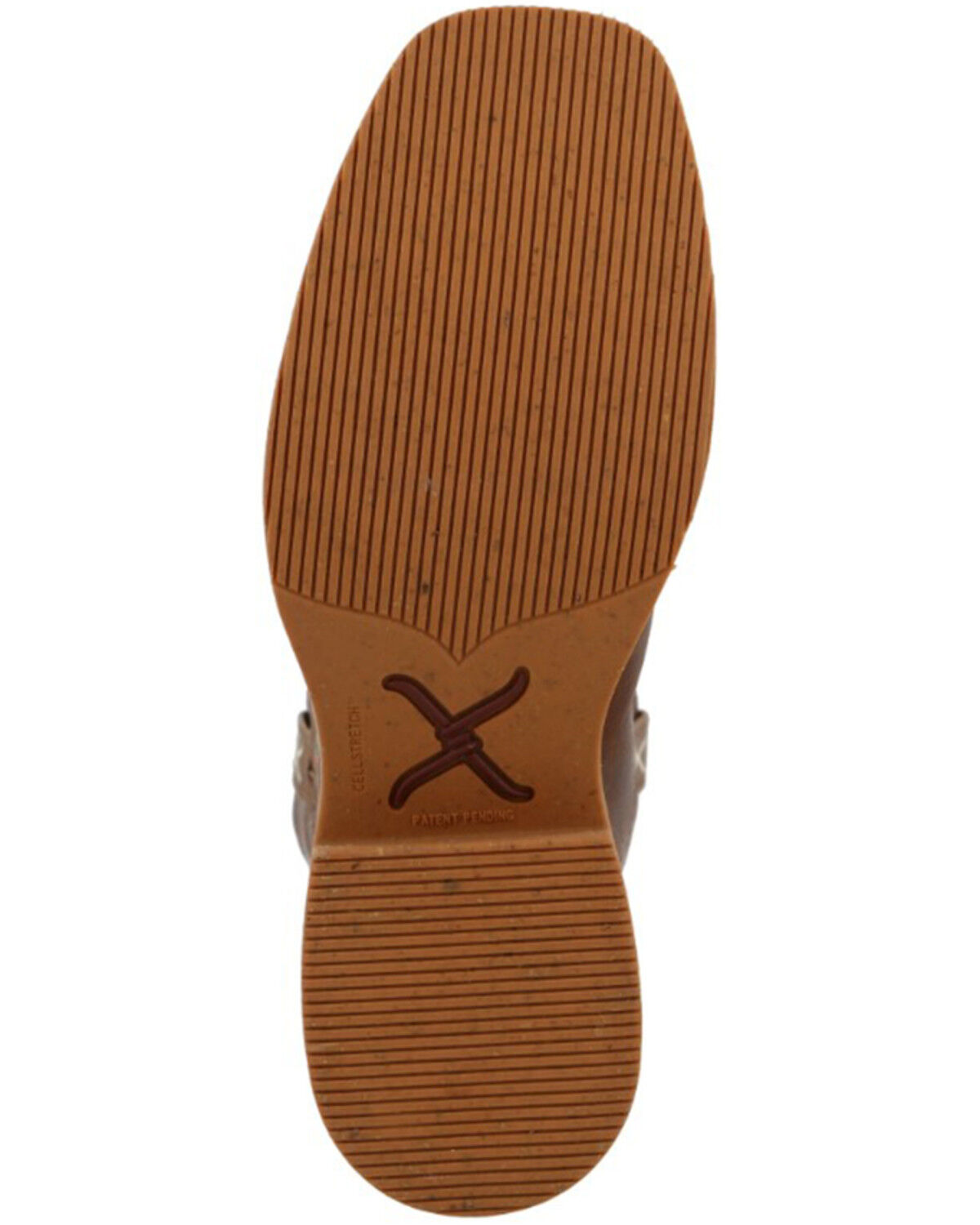 Image #7 - Twisted X Women's Tech X Western Boots - Broad Square Toe, Brown, hi-res