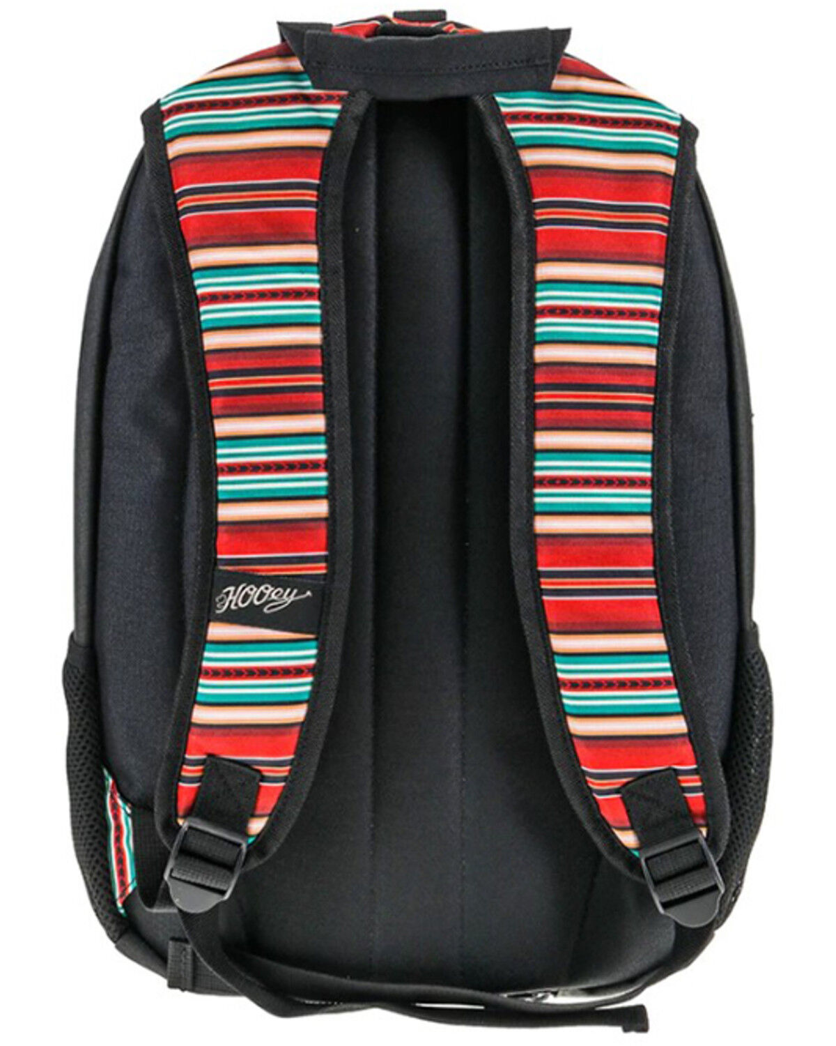Image #2 - Hooey Men's Rockstar Serape Striped Backpack, Red, hi-res