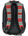 Hooey Men's Rockstar Serape Striped Backpack , Red, hi-res
