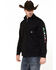 Image #2 - Ariat Men's Boot Barn Exclusive Team Logo 1/4 Zip Pullover Sweatshirt, Black, hi-res