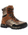 Image #1 - Rocky Men's Lynx Waterproof 400G Insulated Work Boots - Round Toe , Brown, hi-res