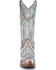 Image #5 - Corral Women's White Bright Inlay Western Boots - Snip Toe, , hi-res