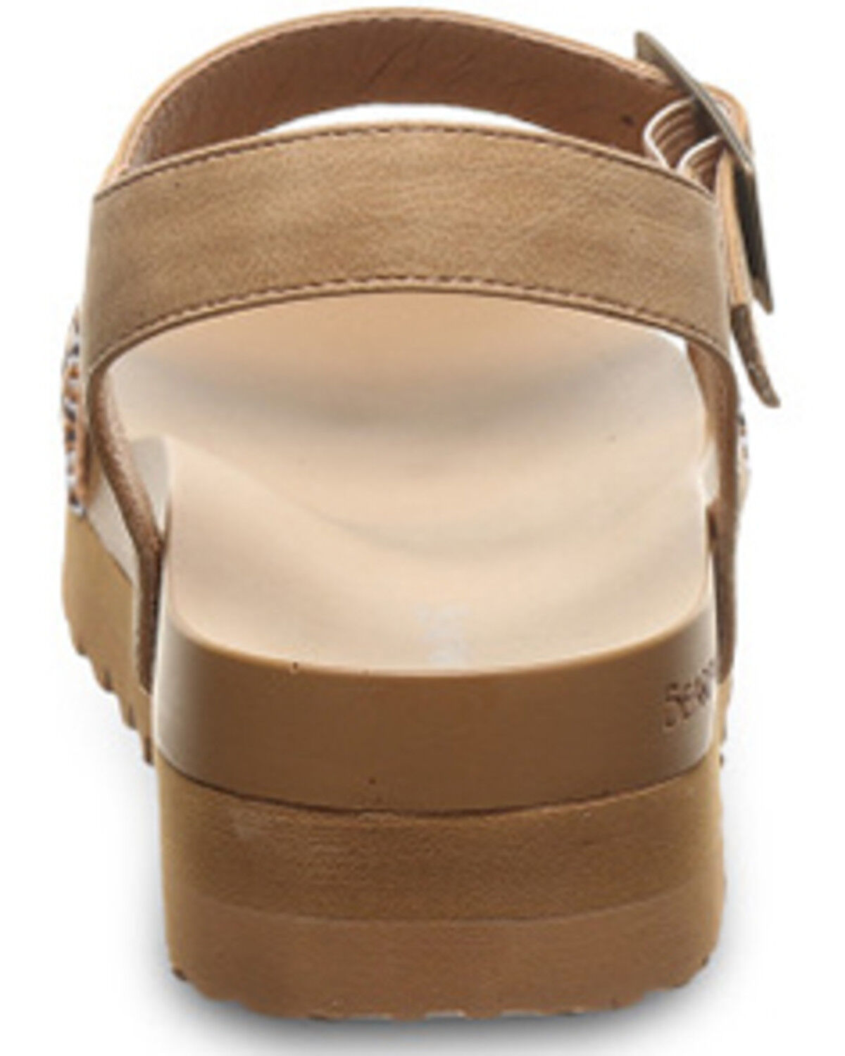 Image #5 - Bearpaw Women's Orion Platform Sandals, Brown, hi-res